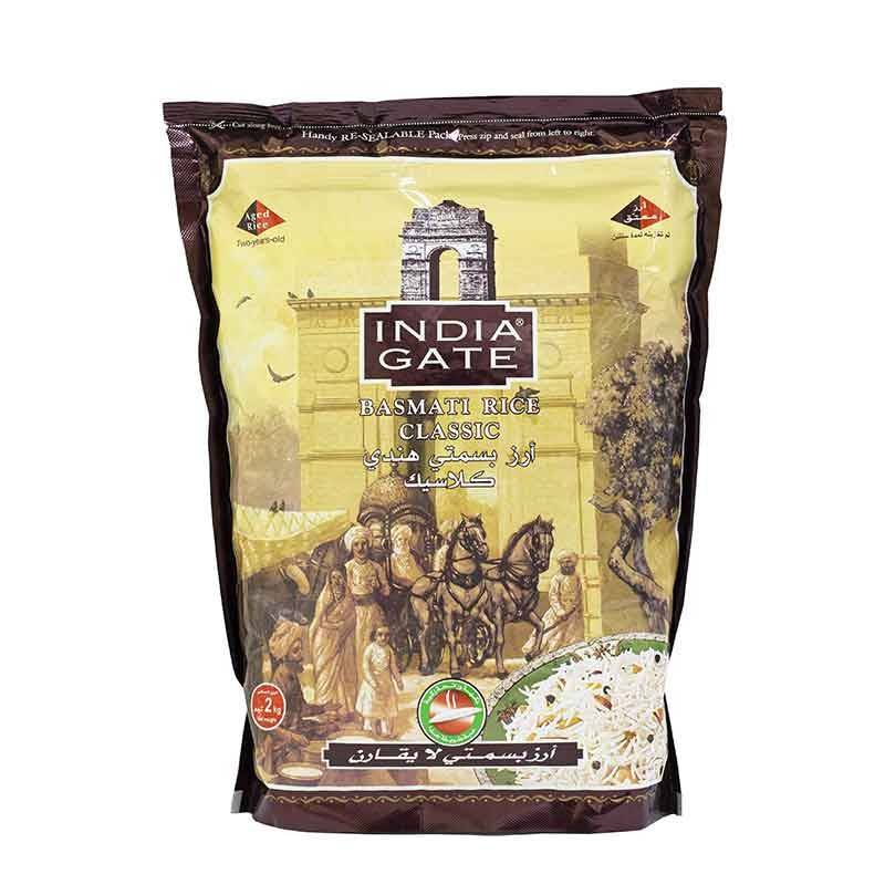 RICE, PULSES & SPICES India Gate Basmati Rice Classic 2kg